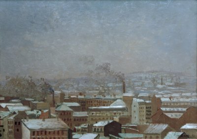 Paris in the Snow by Gustave Caillebotte